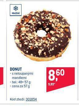 Makro Donut nabídka