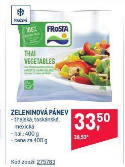 Makro Zeleninová pánev nabídka