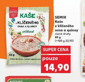 Semix kaše z klíčeného ovsa a quinoy