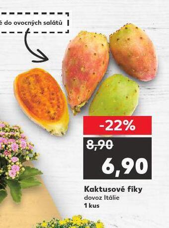 Kaufland Kaktusové fíky nabídka