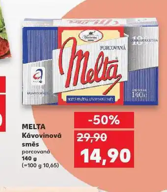 Kaufland Melta kávovinová směs nabídka
