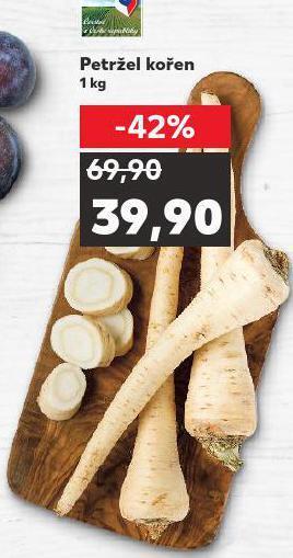 Kaufland Petržel kořen nabídka