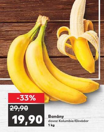 Kaufland Banány nabídka