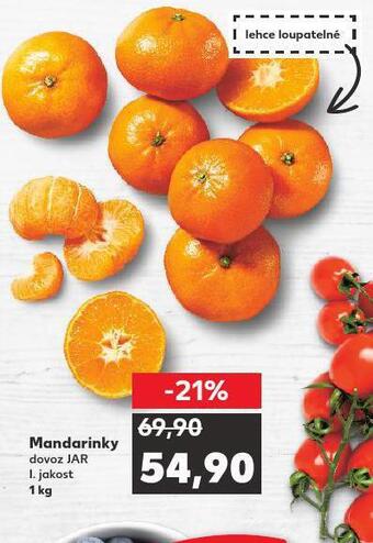 Kaufland Mandarinky nabídka