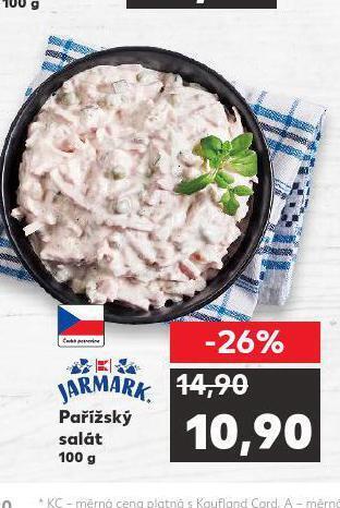 Kaufland Pařížský salát nabídka