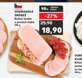 Kaufland Kuřecí šunka z prsních řízků nabídka