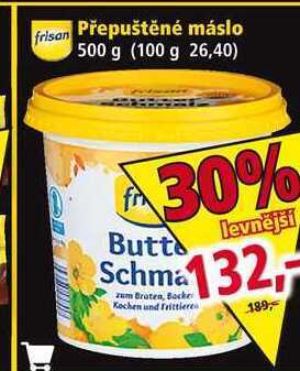 Norma Přepuštěné máslo 500 g nabídka