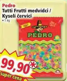 Pedro tutti frutti medvidci / kyselí červici • 1 kg