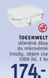 Rossmann Ideenwelt skleněná dóza nabídka