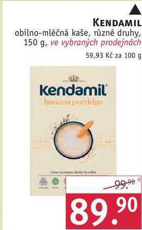 Rossmann Kendamil obilno-mléčná kaše, 150 g nabídka