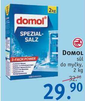 Rossmann Domol sůl do myčky, 2 kg nabídka