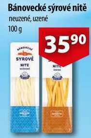 CBA Bánovecké nitě, 100 g nabídka