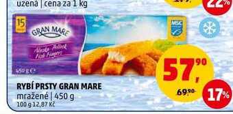 Penny Market Rybí prsty gran mare, 450 g nabídka