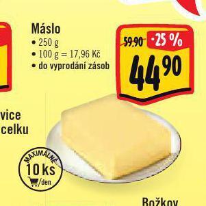 Albert Máslo nabídka