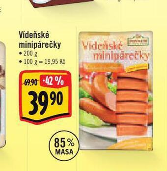 Albert Vídeňské minipárečky nabídka