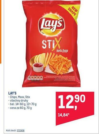 Makro Lay's nabídka