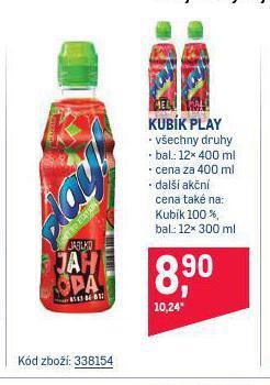 Makro Kubík play nabídka