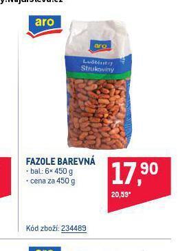 Makro Fazole nabídka