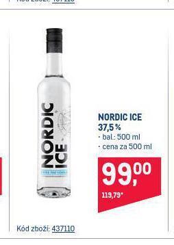 Makro Nordic ice vodka nabídka