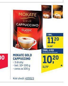 Makro Mokate gold cappuccino nabídka