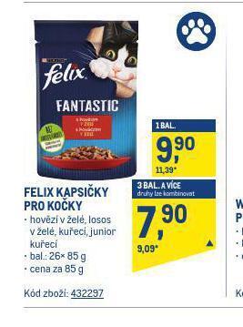 Makro Felix kapsičky pro kočky nabídka