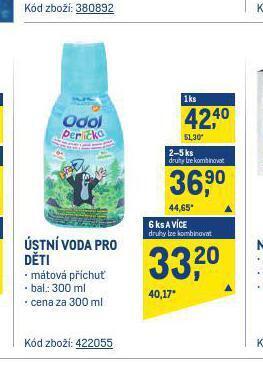 Makro Odol ústní voda nabídka