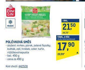Makro Polévková směs nabídka
