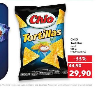 Kaufland Chio tortillas nabídka