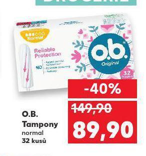 Kaufland O.b. tampony nabídka