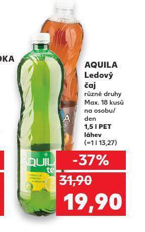 Kaufland Aquila ledový čaj nabídka