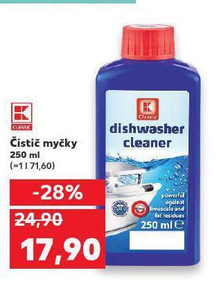 Kaufland Čistič myčky nabídka