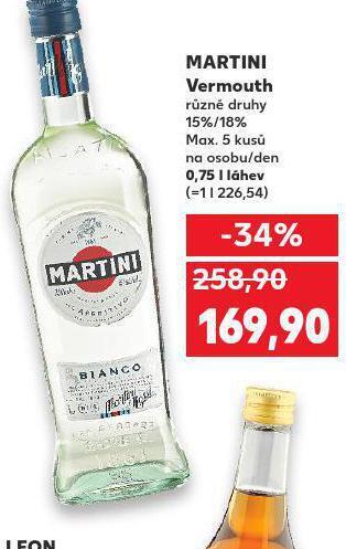 Martini vermouth
