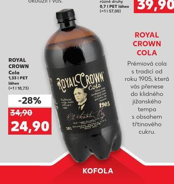 Kaufland Royal crown cola nabídka