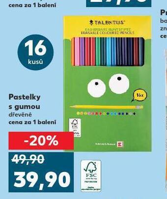 Kaufland Pastelky s gumou nabídka