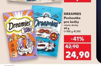 Kaufland Dreamies pochoutky pro kočky nabídka