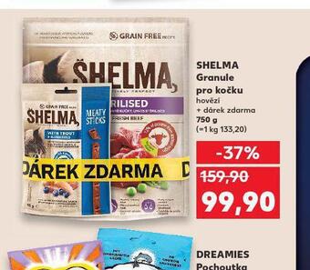 Kaufland Shelma granule pro kočky nabídka
