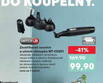 Kaufland Zastřihovač nosních a ušních chloupků nabídka