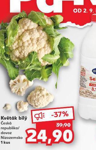 Kaufland Květák bílý nabídka