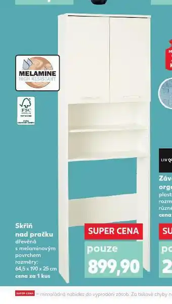 Kaufland Skříň na dpračku nabídka
