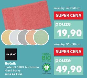 Kaufland Ručník 50 x 90 cm nabídka