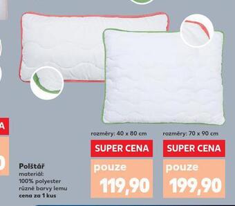 Kaufland Polštář 40 x 80 cm nabídka