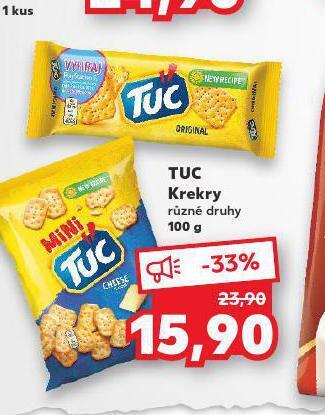 Kaufland Tuc krekry nabídka