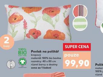 Kaufland Povlak na polštář nabídka