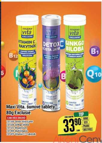 Tamda Foods Maxi vita. šumivé tablety 80 g nabídka