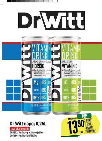 Tamda Foods Dr witt nápoj 0,25l nabídka