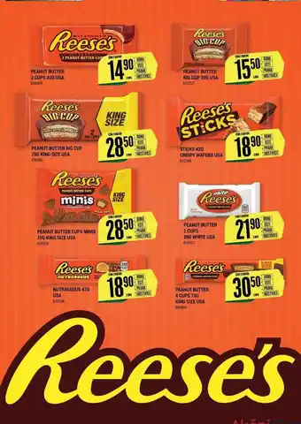 Tamda Foods Reese's nabídka