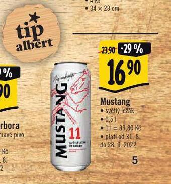 Albert Pivo mustang nabídka