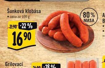 Albert Šunková klobása nabídka