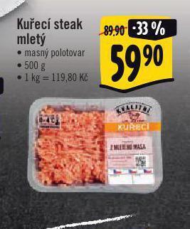 Albert Kuřecí steak mletý nabídka
