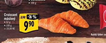 Albert Croissant máslový nabídka